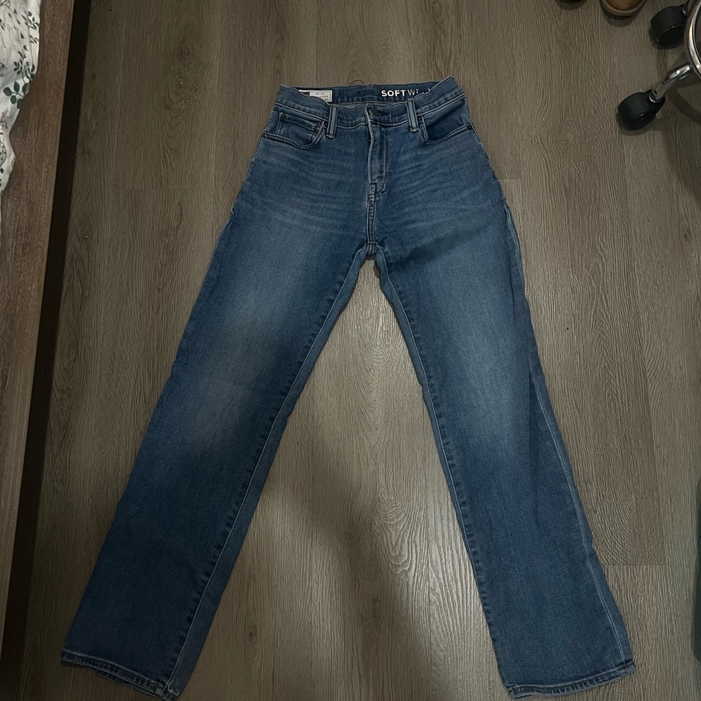 Women’s Blue Straight-Leg Jeans by